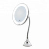 Miroir LED grossissant 10X flexible à 360°